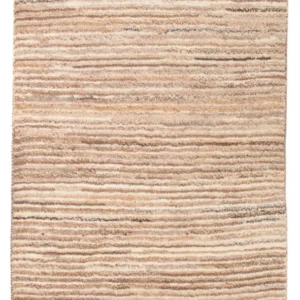 Tapete Gabbeh - Persa - 94 x 60 cm - bege escuro