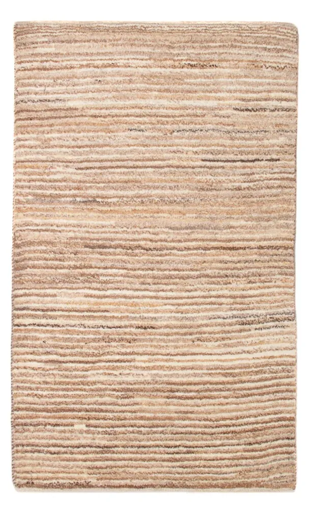 Tapete Gabbeh - Persa - 94 x 60 cm - bege escuro