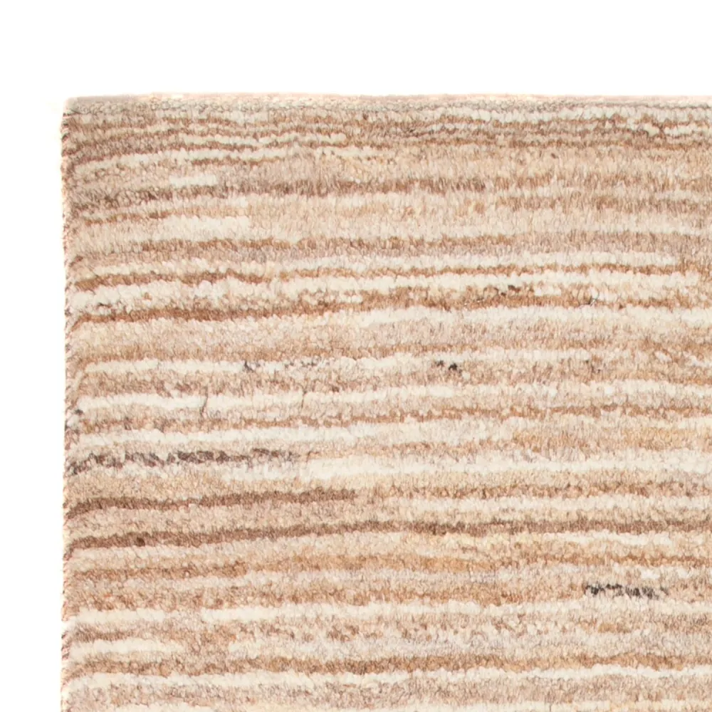 Tapete Gabbeh - Persa - 94 x 60 cm - bege escuro