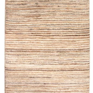 Tapete Gabbeh - Persa - 95 x 62 cm - bege escuro