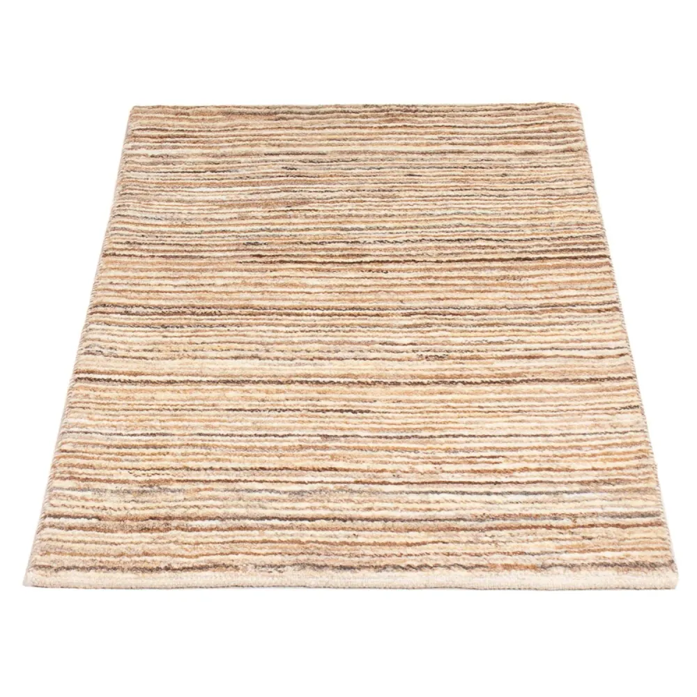 Tapete Gabbeh - Persa - 95 x 62 cm - bege escuro