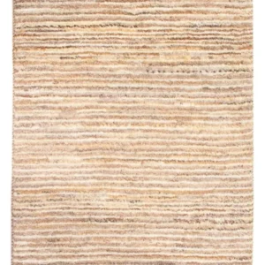 Tapete Gabbeh - Persa - 90 x 58 cm - bege escuro