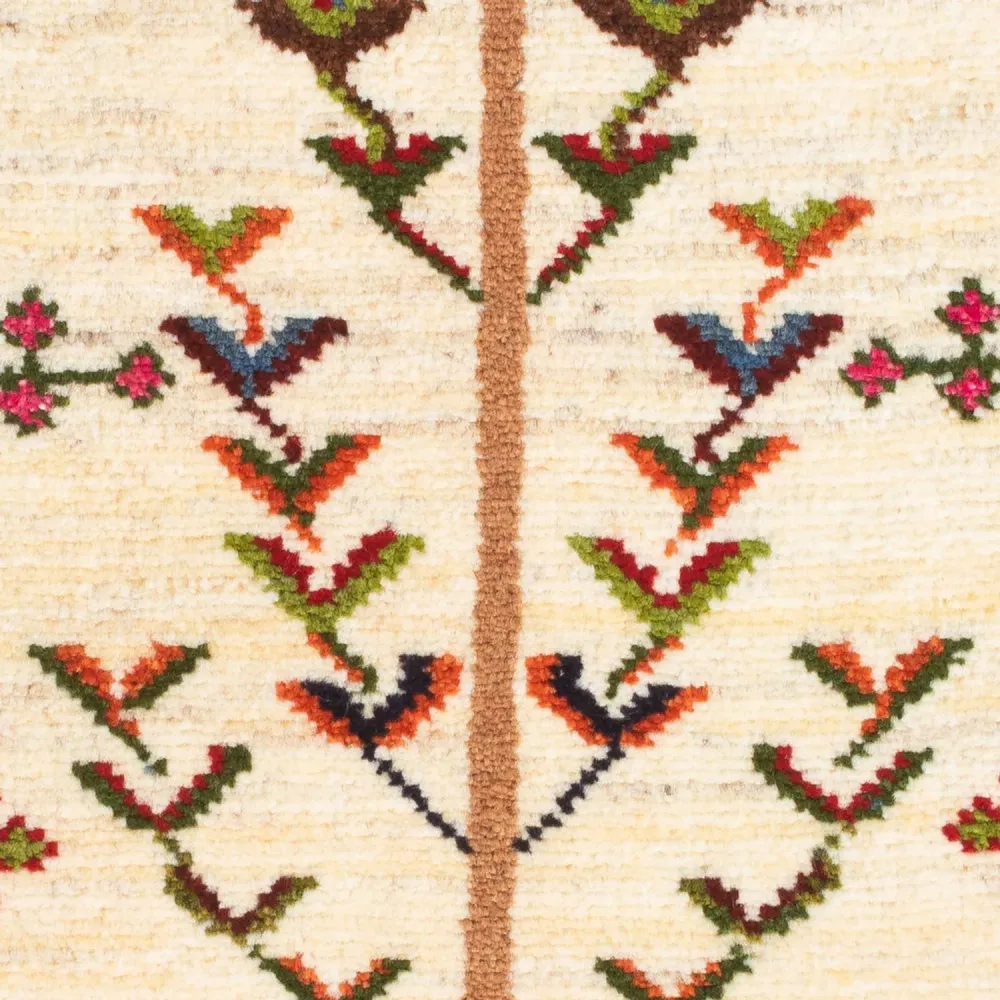 Tapete Gabbeh - Persa - 92 x 63 cm - multicolorido