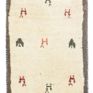 Tapete Gabbeh - Persa - 60 x 40 cm - multicolorido