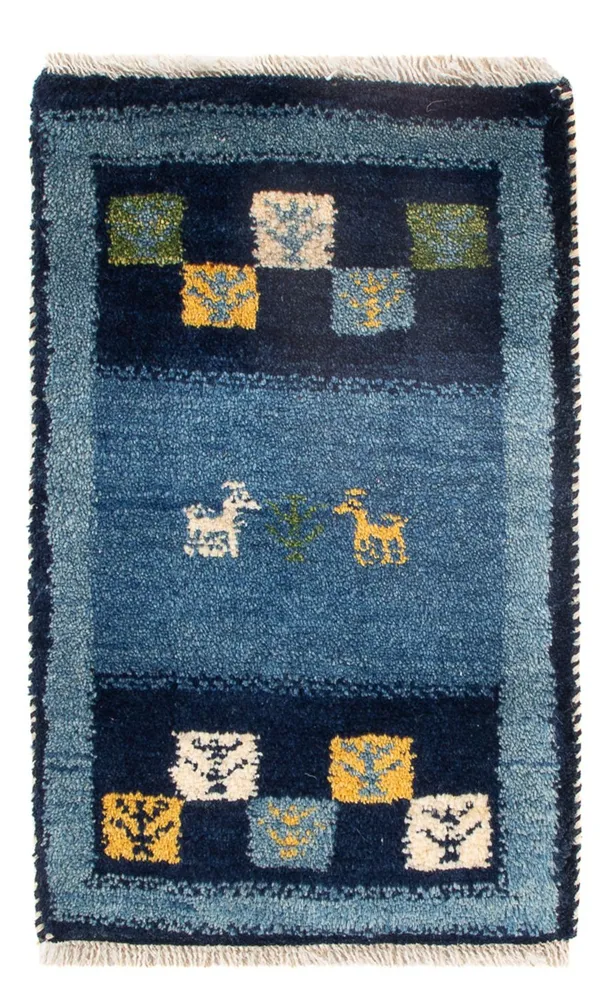 Tapete Gabbeh - Persa - 60 x 40 cm - multicolorido
