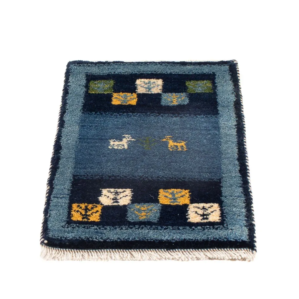Tapete Gabbeh - Persa - 60 x 40 cm - multicolorido