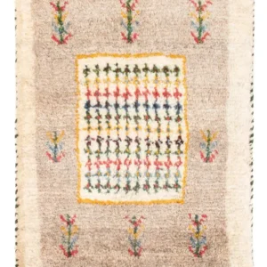 Tapete Gabbeh - Persa - 60 x 40 cm - multicolorido