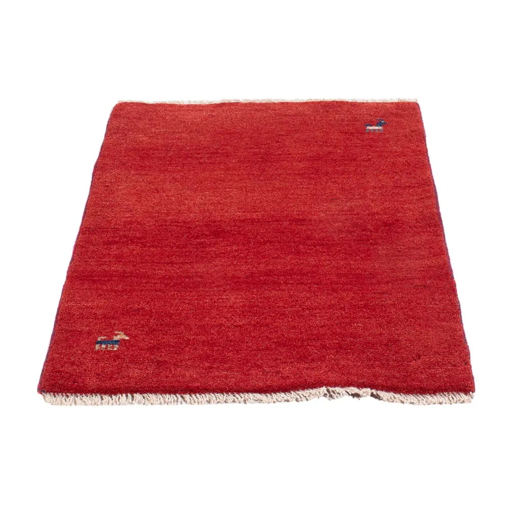 Tapete Gabbeh - Persa - 87 x 62 cm - vermelho
