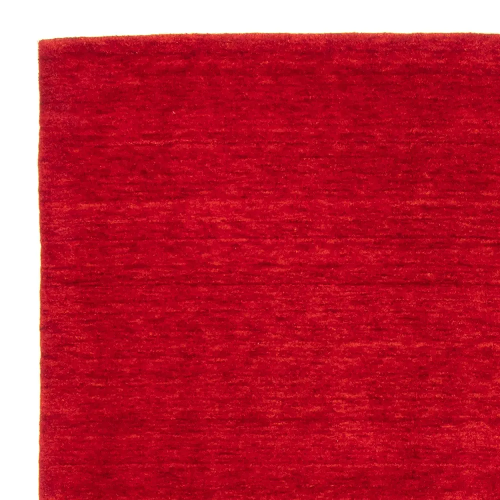 Tapete Gabbeh - Softy praç - 200 x 200 cm - vermelho