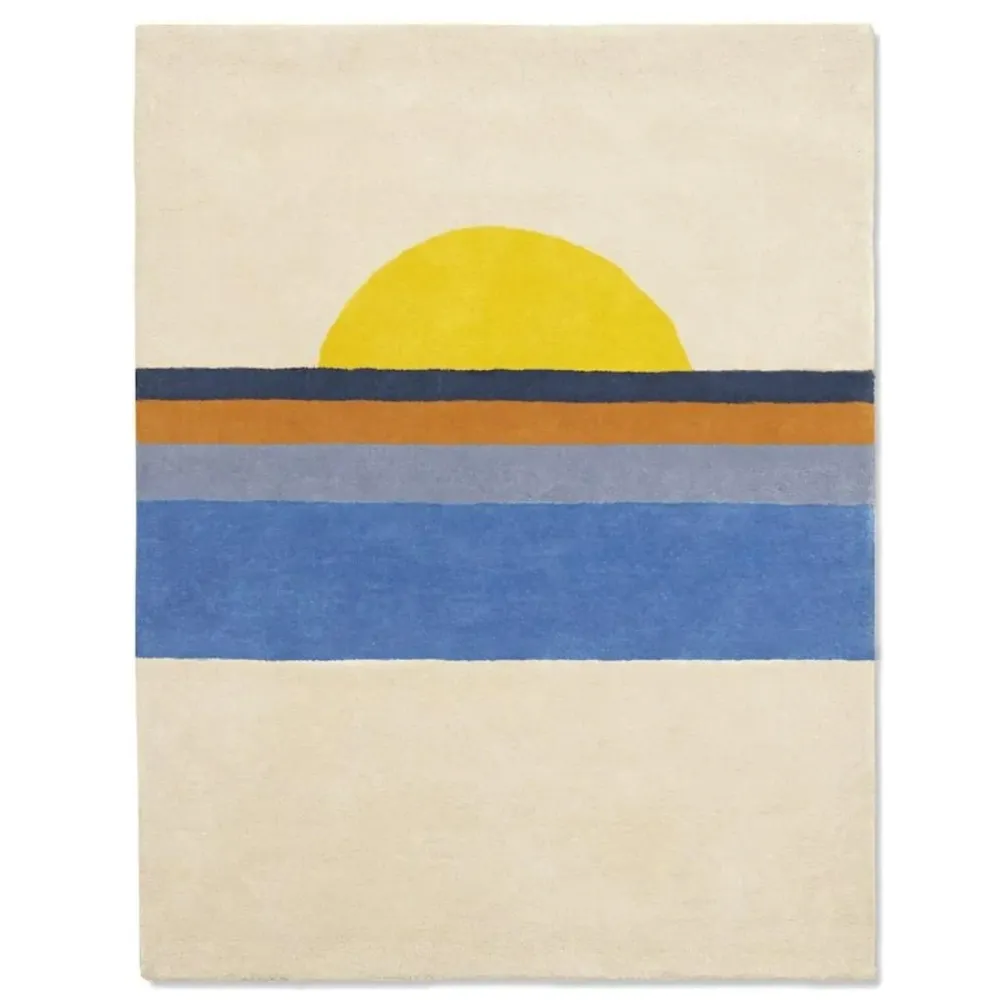 Tapete Infantil Sunset Azul 100 x 130 Cm
