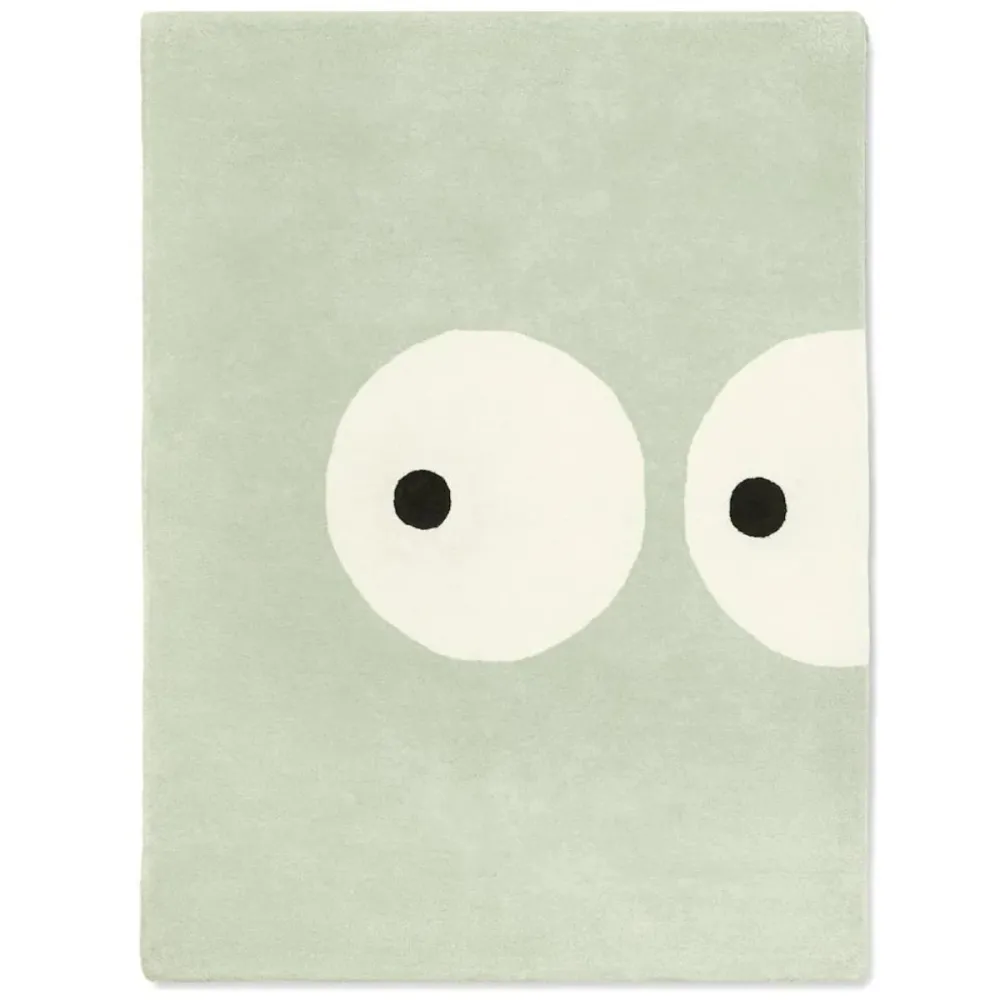 Tapete Infantil Zoeils Verde Pálido 100 x 130 Cm