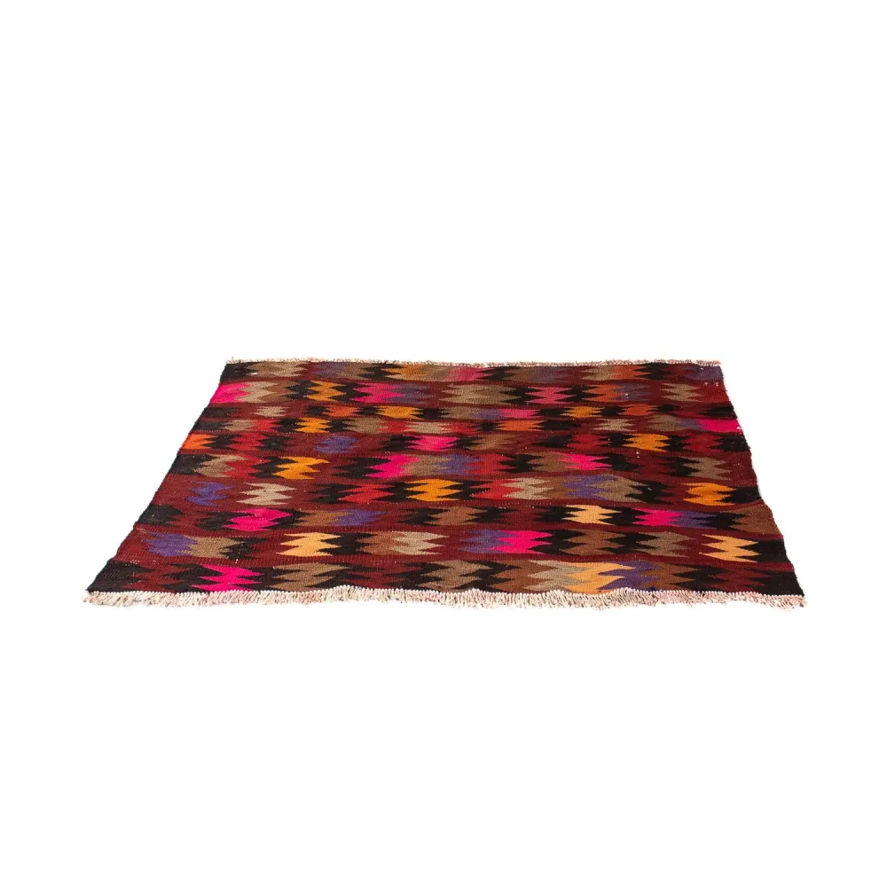 Tapete Kelim - Antigo - 115 x 75 cm - multicolorido