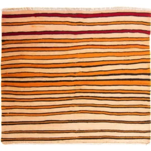 Tapete Kelim - Antigo - 145 x 130 cm - multicolorido