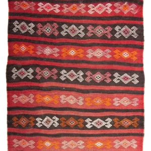 Tapete Kelim - Antigo - 160 x 115 cm - multicolorido