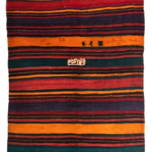 Tapete Kelim - Antigo - 325 x 180 cm - multicolorido
