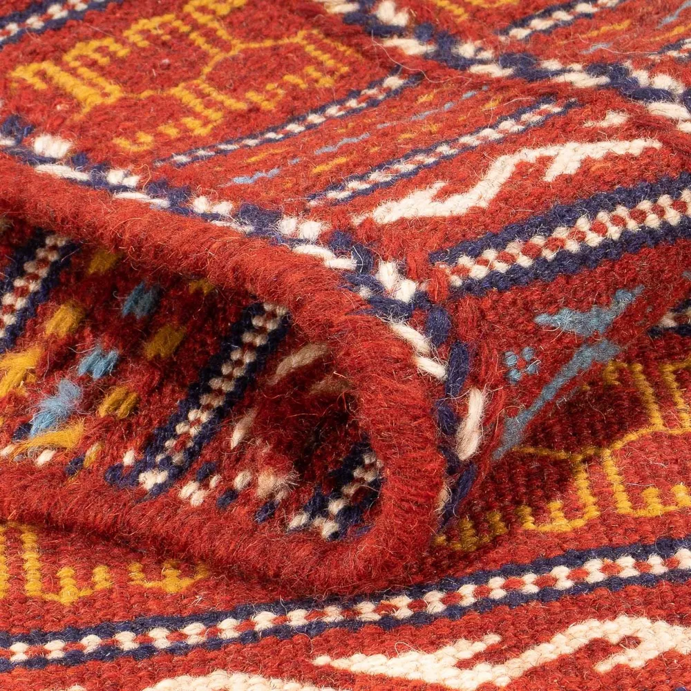 Tapete Kelim - Oriental - 120 x 80 cm - multicolorido