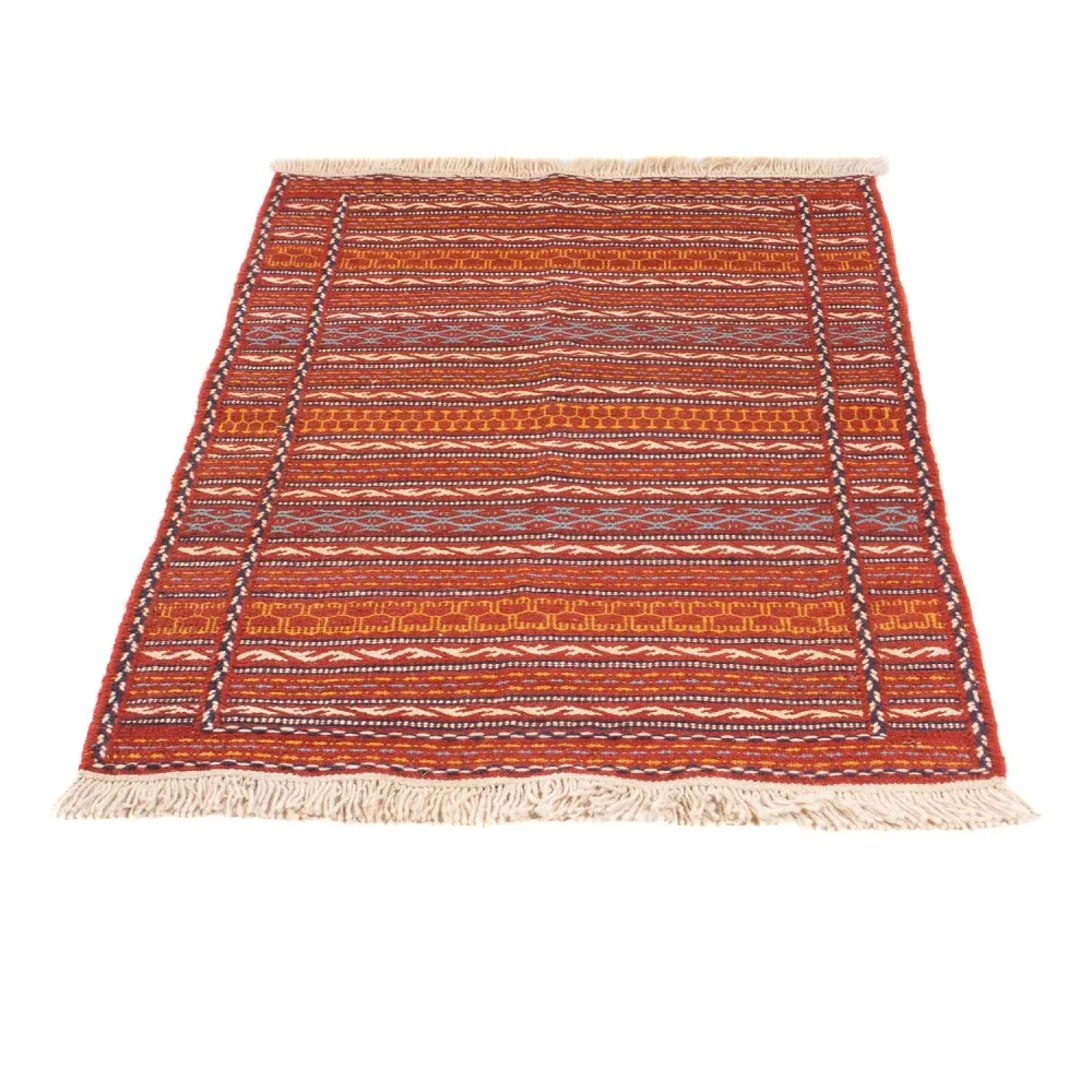 Tapete Kelim - Oriental - 120 x 80 cm - multicolorido