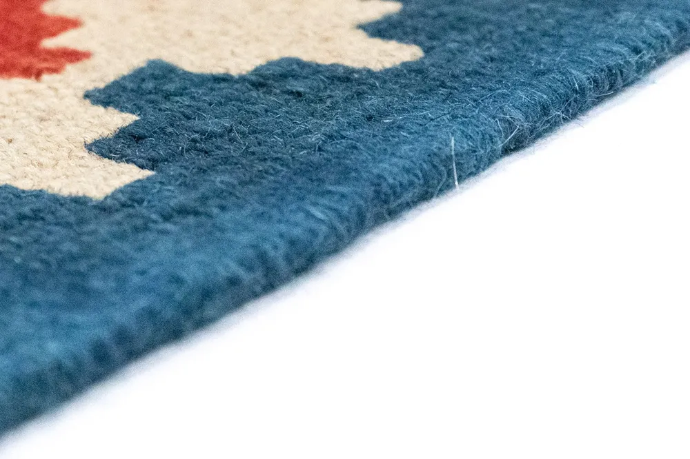 Tapete Kelim - Oriental - 121 x 85 cm - multicolorido