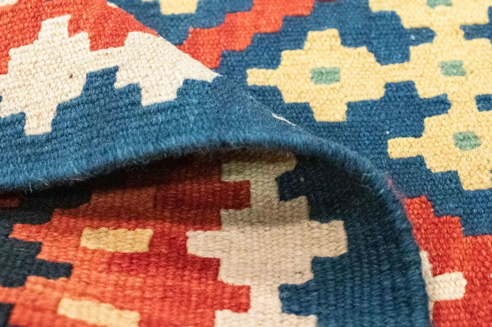 Tapete Kelim - Oriental - 121 x 85 cm - multicolorido