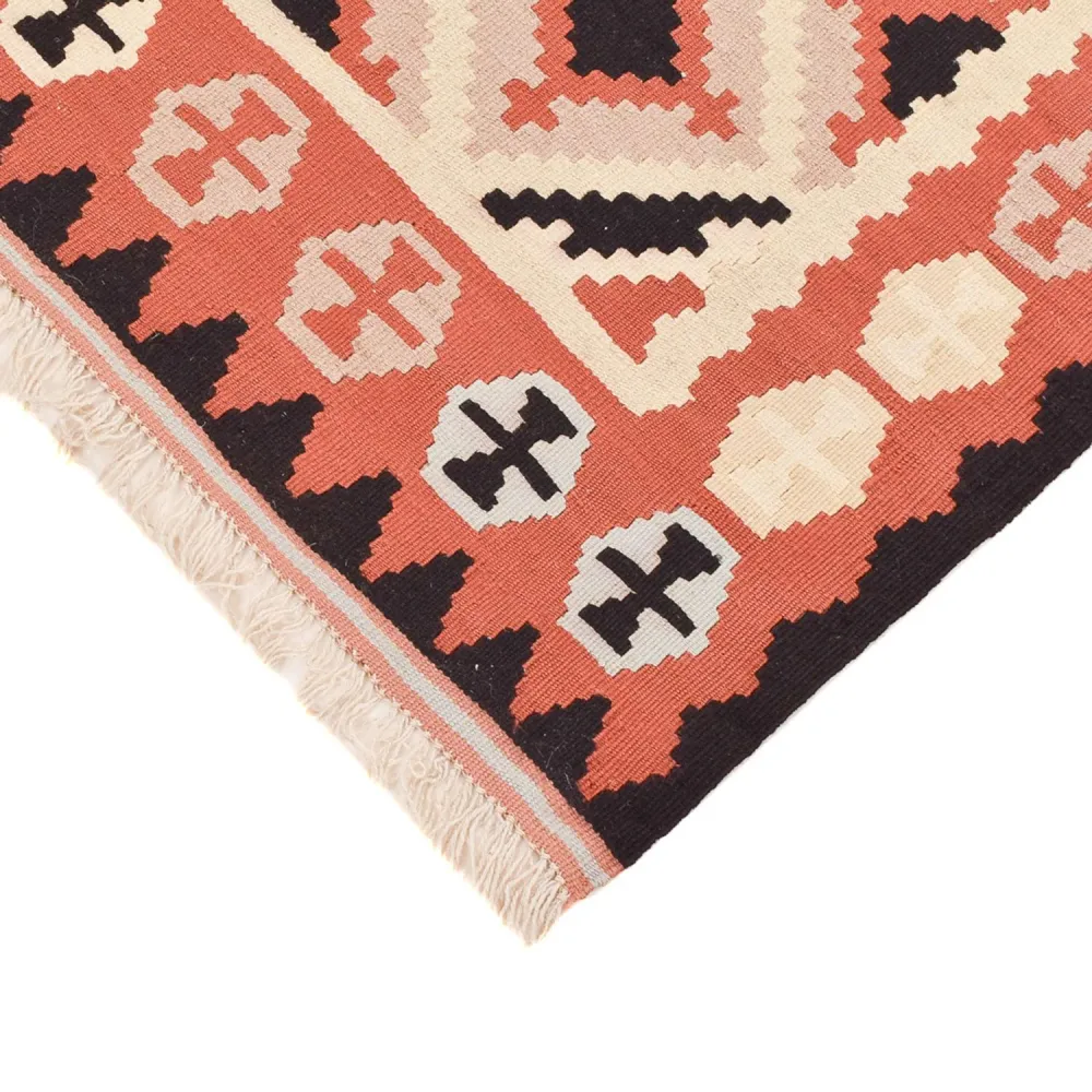 Tapete Kelim - Oriental - 145 x 102 cm - multicolorido