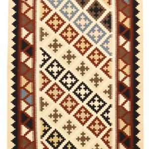 Tapete Kelim - Oriental - 146 x 100 cm - multicolorido