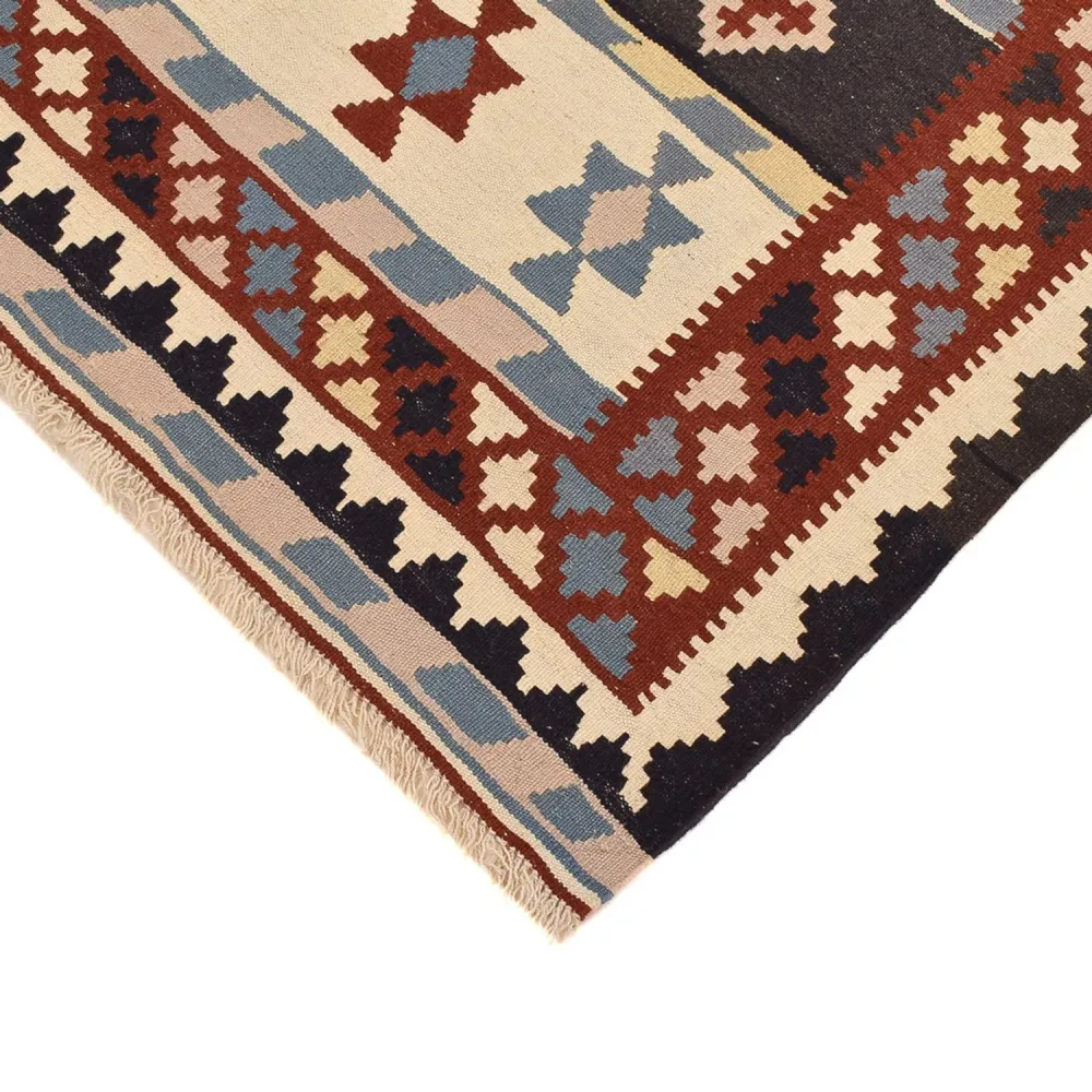 Tapete Kelim - Oriental - 146 x 102 cm - multicolorido