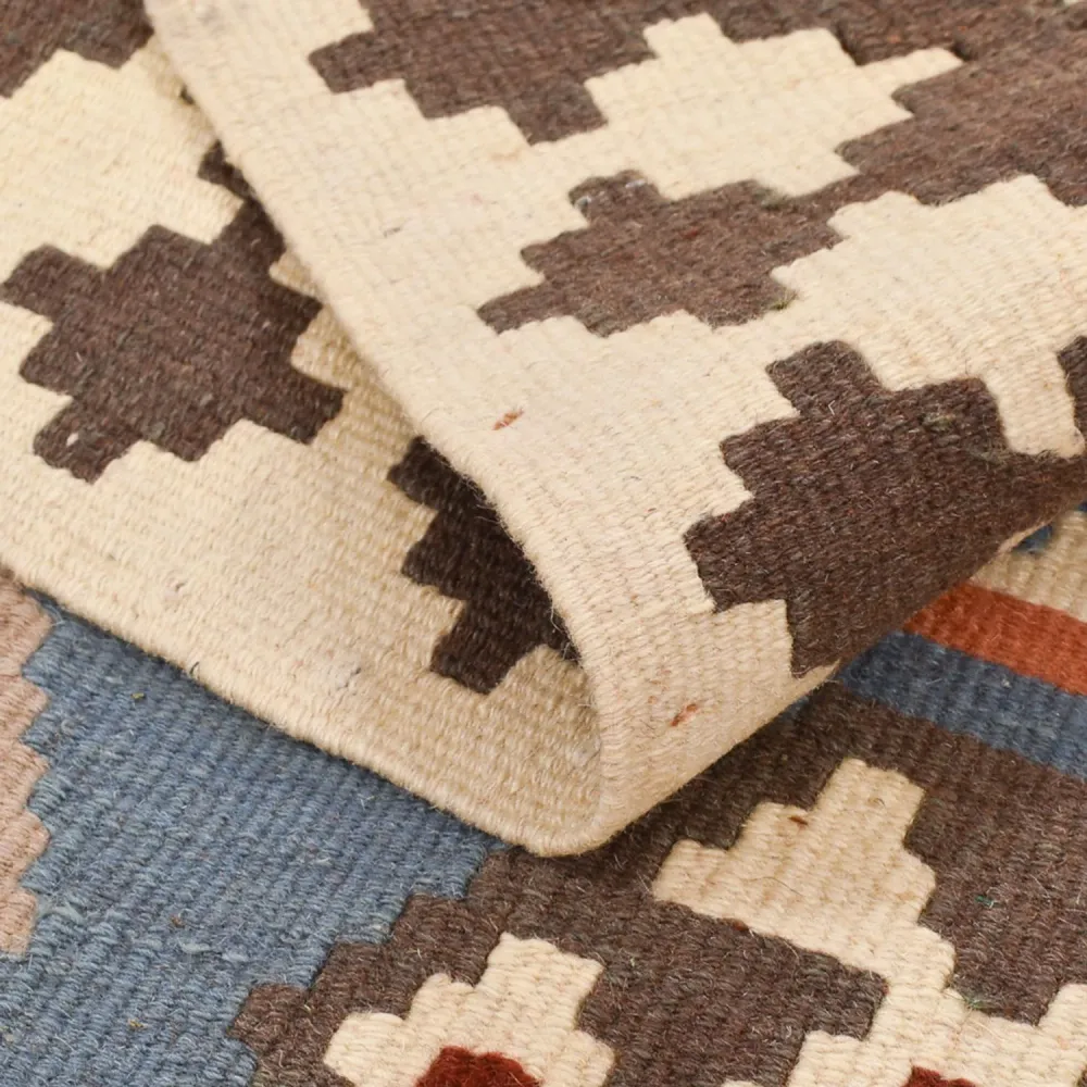 Tapete Kelim - Oriental - 146 x 98 cm - multicolorido