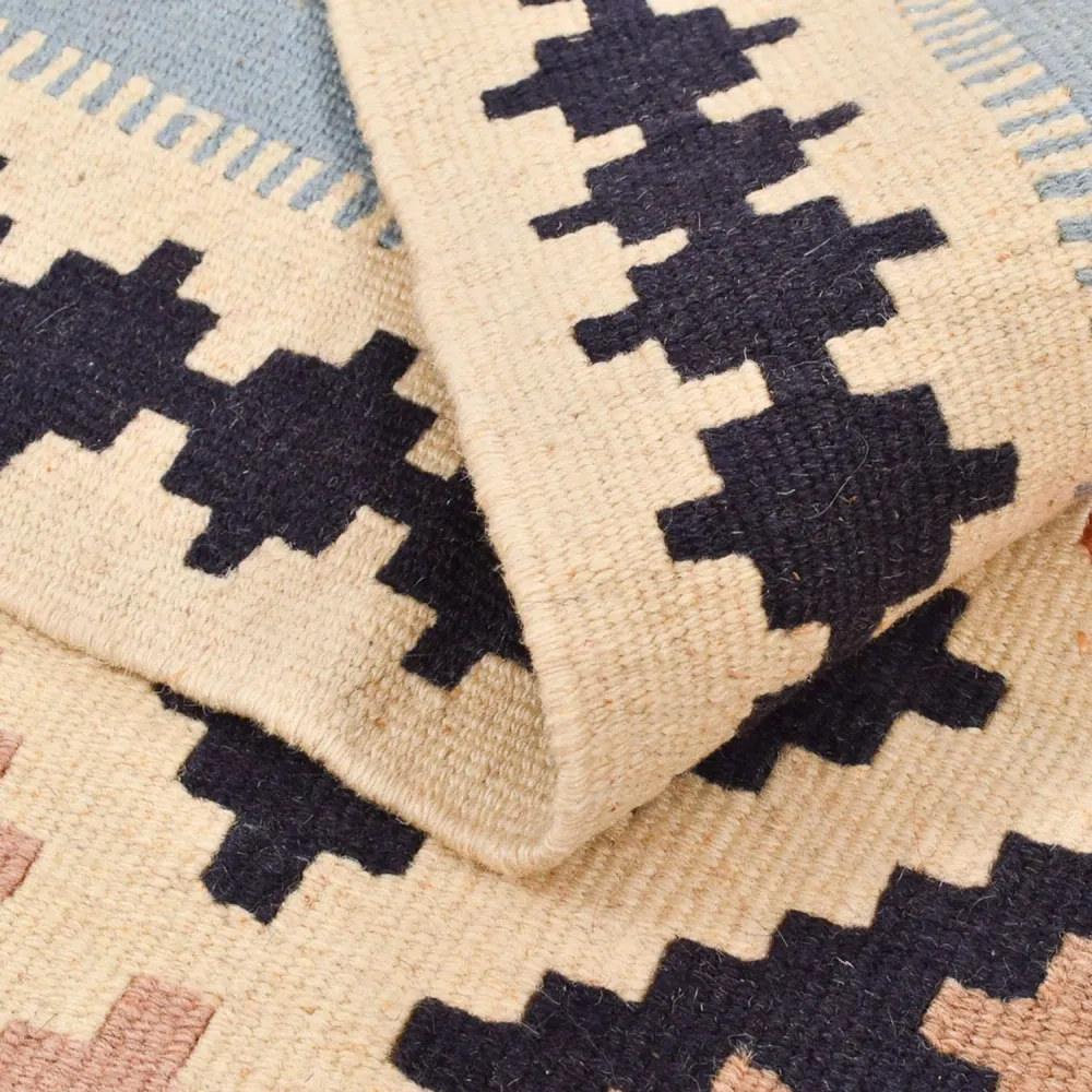 Tapete Kelim - Oriental - 147 x 103 cm - multicolorido