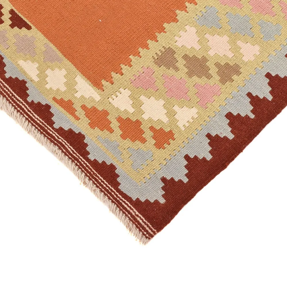 Tapete Kelim - Oriental - 148 x 100 cm - multicolorido