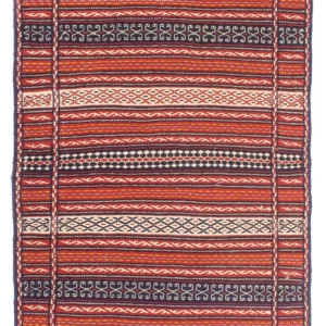Tapete Kelim - Oriental - 150 x 100 cm - multicolorido