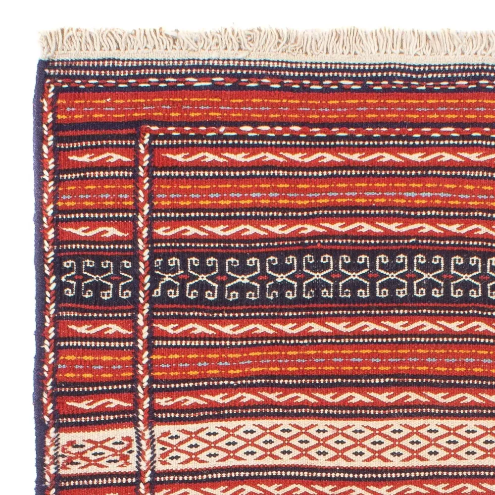Tapete Kelim - Oriental - 150 x 100 cm - multicolorido
