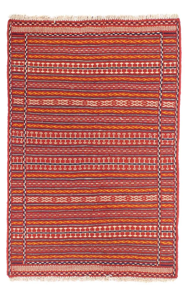 Tapete Kelim - Oriental - 150 x 100 cm - multicolorido