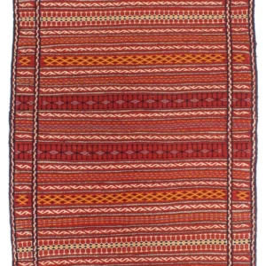 Tapete Kelim - Oriental - 150 x 100 cm - multicolorido