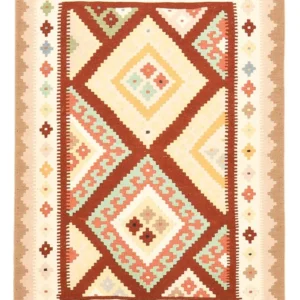 Tapete Kelim - Oriental - 150 x 103 cm - multicolorido