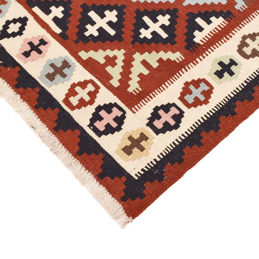 Tapete Kelim - Oriental - 150 x 104 cm - multicolorido
