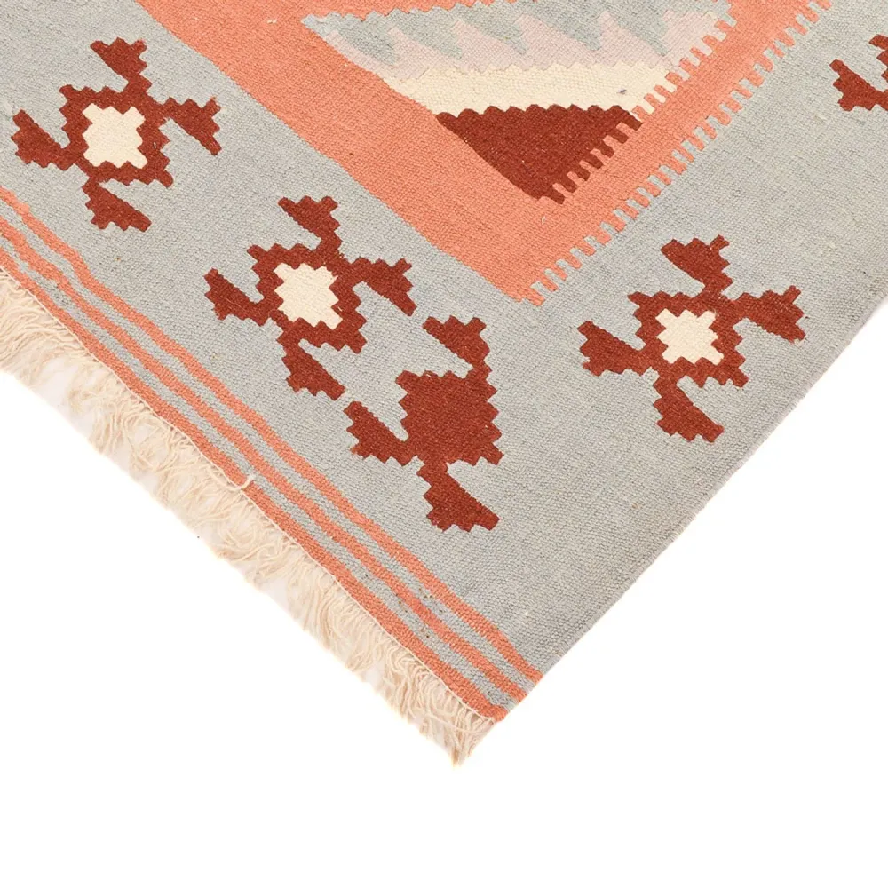 Tapete Kelim - Oriental - 150 x 105 cm - multicolorido