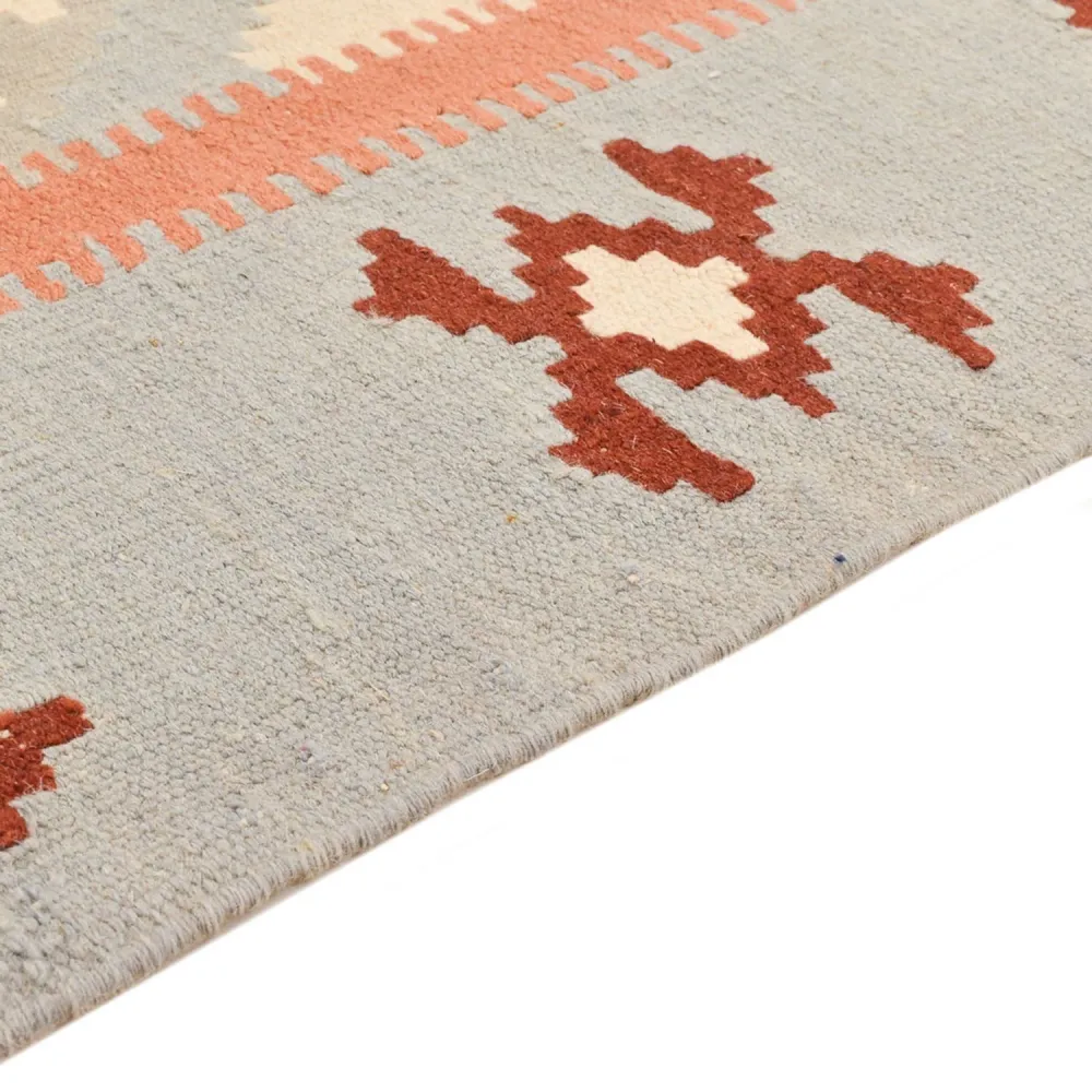 Tapete Kelim - Oriental - 150 x 105 cm - multicolorido