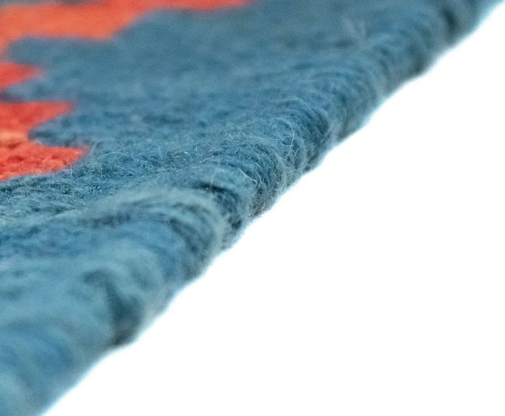 Tapete Kelim - Oriental - 152 x 103 cm - laranja