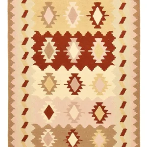 Tapete Kelim - Oriental - 155 x 103 cm - multicolorido