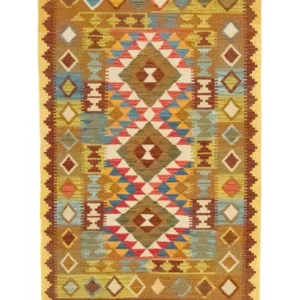 Tapete Kelim - Oriental - 159 x 101 cm - bege