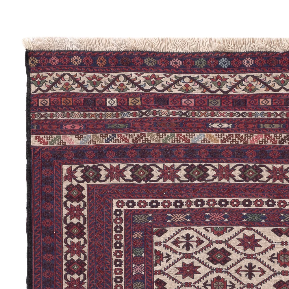 Tapete Kelim - Oriental - 189 x 127 cm - multicolorido