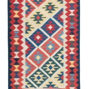 Tapete Kelim - Oriental - 190 x 120 cm - multicolorido