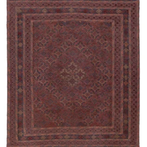 Tapete Kelim - Oriental - 190 x 157 cm - bege escuro
