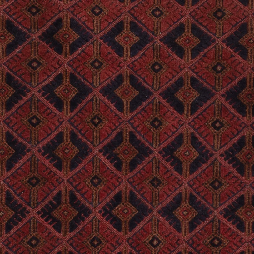 Tapete Kelim - Oriental - 193 x 148 cm - vermelho escuro