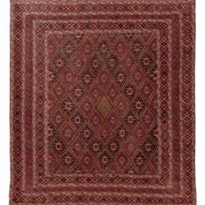 Tapete Kelim - Oriental - 193 x 156 cm - multicolorido