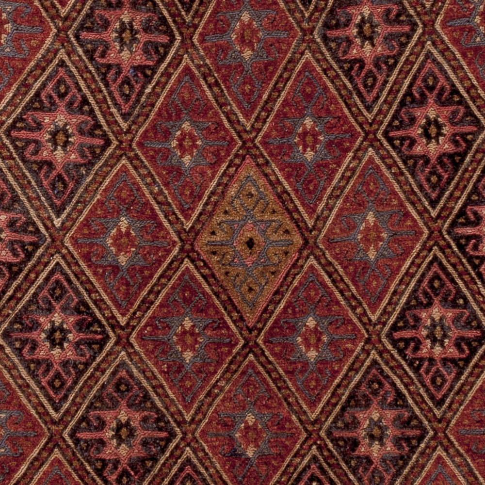 Tapete Kelim - Oriental - 193 x 156 cm - multicolorido