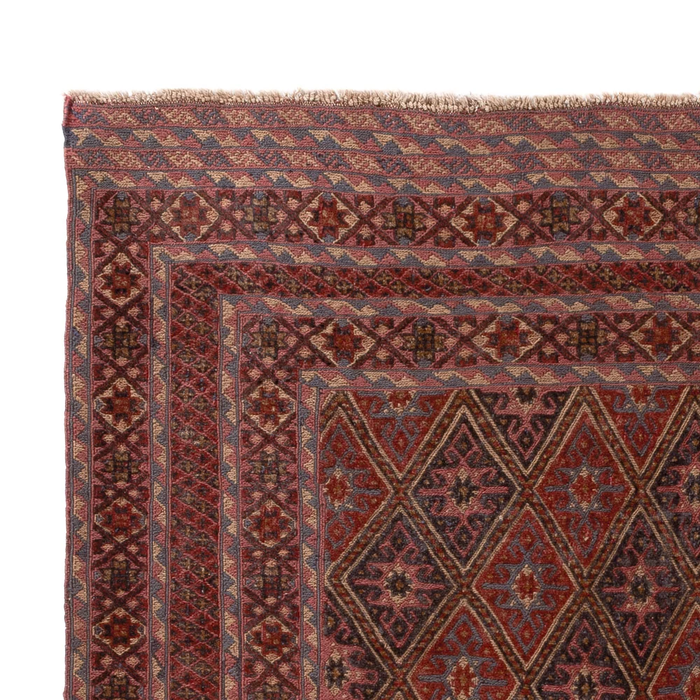 Tapete Kelim - Oriental - 193 x 156 cm - multicolorido