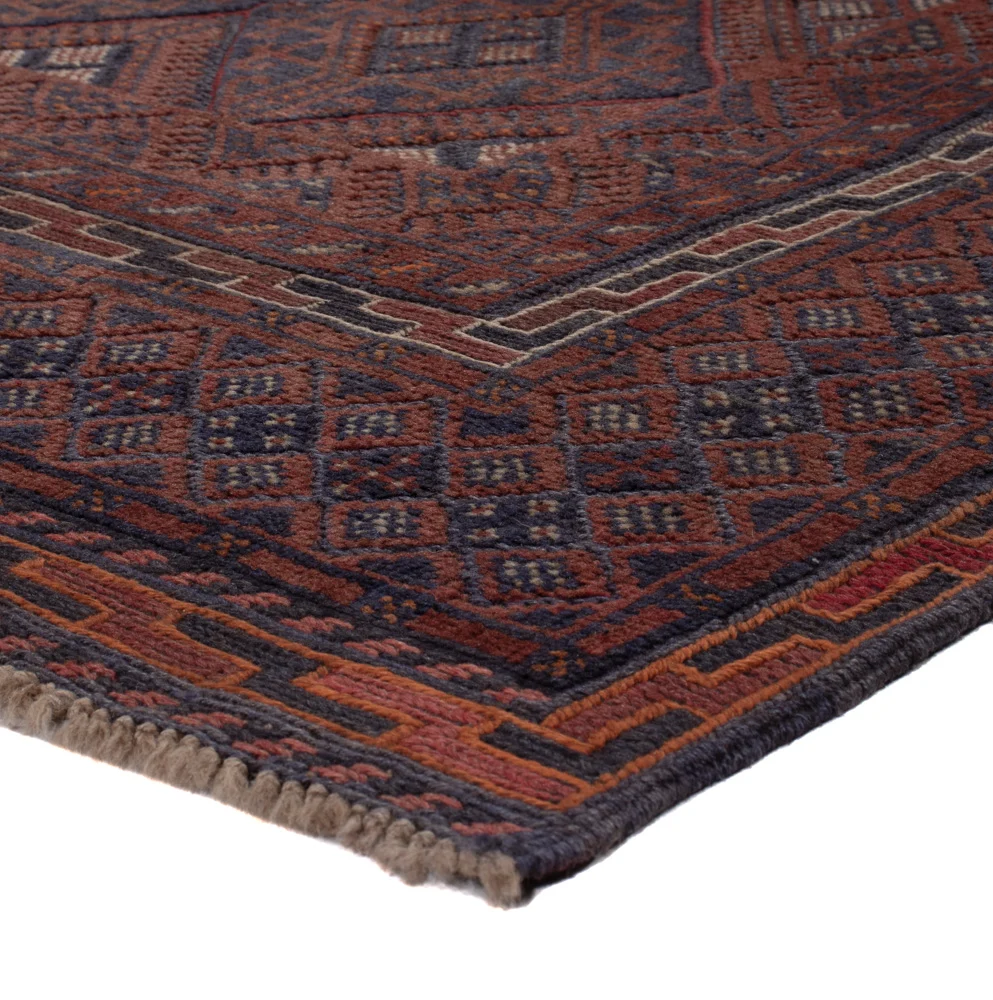 Tapete Kelim - Oriental - 194 x 158 cm - bege escuro