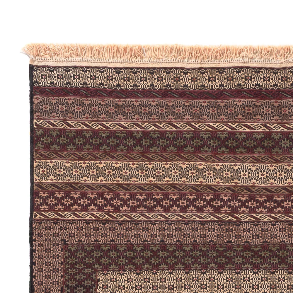 Tapete Kelim - Oriental - 197 x 120 cm - multicolorido