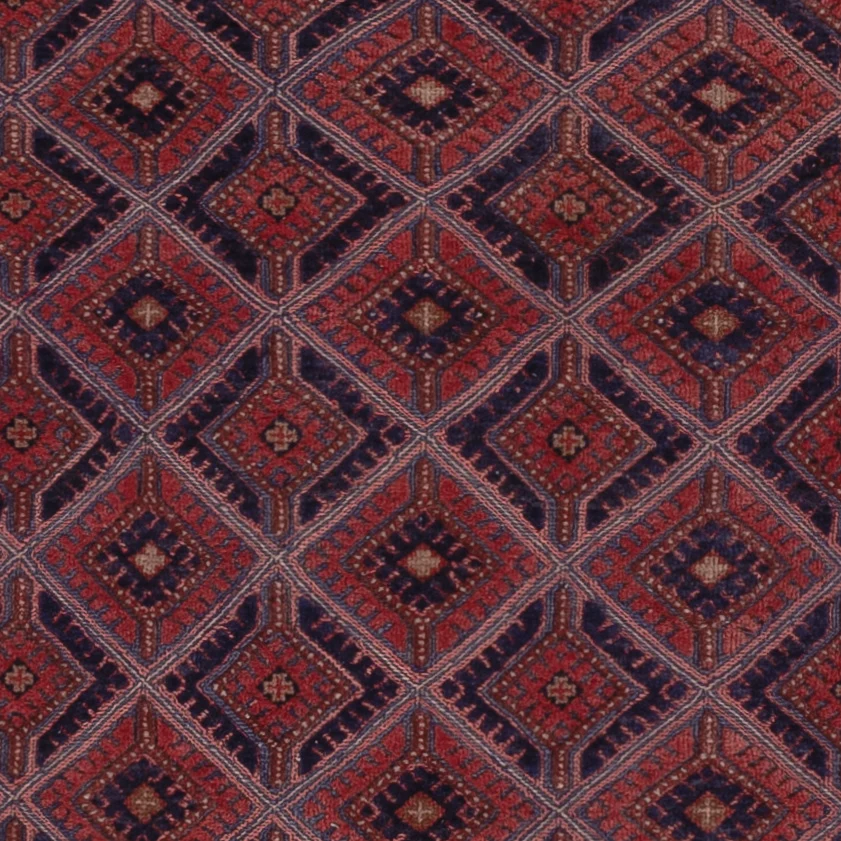 Tapete Kelim - Oriental - 197 x 156 cm - vermelho escuro